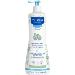 Gel Dermolimpiador Lavante sin jabón Cabello y Cuerpo 750 ml