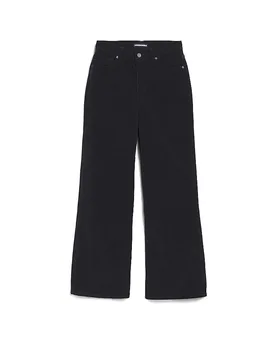 Pantalone in velluto a coste ENIJAA nero 30/L30 - Armedangels - FashionsVida