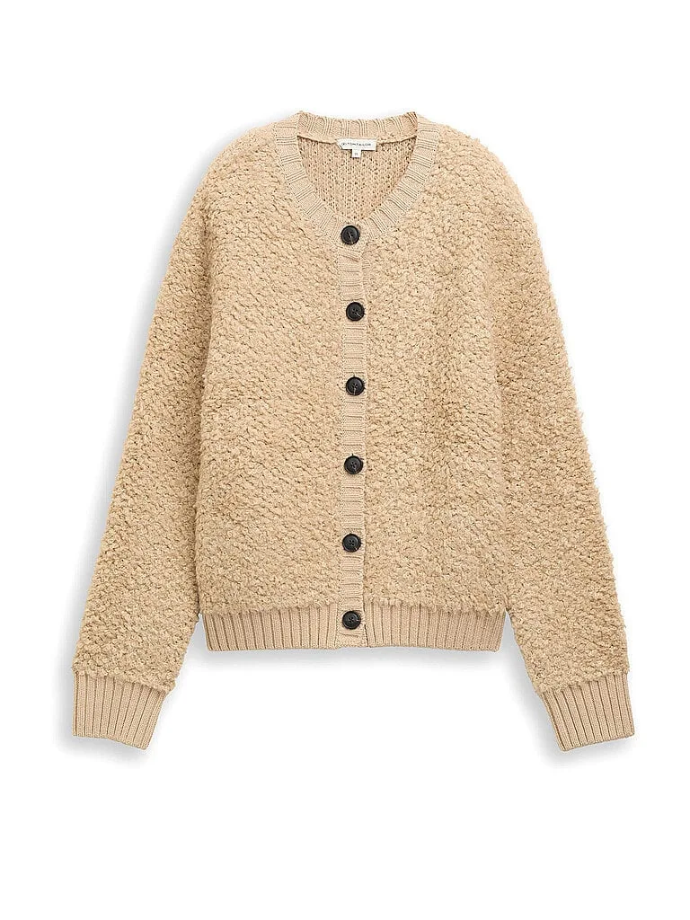 TOM TAILOR Cardigan camel S damen - Tom tailor - FashionsVida
