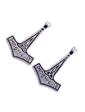 PCS Antique Silver Tone Thor's Hammer Charm Pendants 37x25mm Handicrafts Making Accessories DIY Jewelry Supplies - Aliexpress - FashionsVida