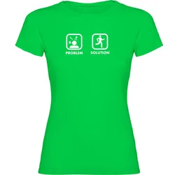 Maglietta A Maniche Corte Problem Solution Run Light Green M