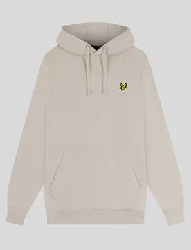 Men's Loopback Cotton Hoodie in Cove - Lyle & Scott - FashionsVida