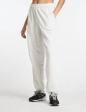 Sport Essentials Donna - Pantaloni Grigio - Taglia XL - Jersey di cotone XL - New Balance - FashionsVida