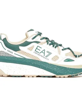Ea7 Sneaker Crusher Sonic Trail 2.0 Off White / Beige / Silver EU 40 - Emporio armani - FashionsVida