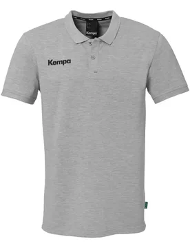 Prime Short Sleeve Polo Dark Grey 164 cm - Kempa - FashionsVida