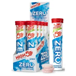 Scatola Di Compresse Zero Fragola E Kiwi 8 Unità White / Blue