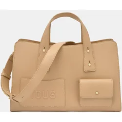 Bolso de hombro de mujer bowling mediano back to basics