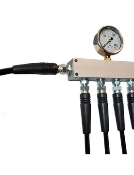 Blocco Collettore Con Manometro G 1/´´ Inlet Outlets - Metalsub - FashionsVida