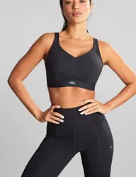 Endurance Wired Sports Bra Black female