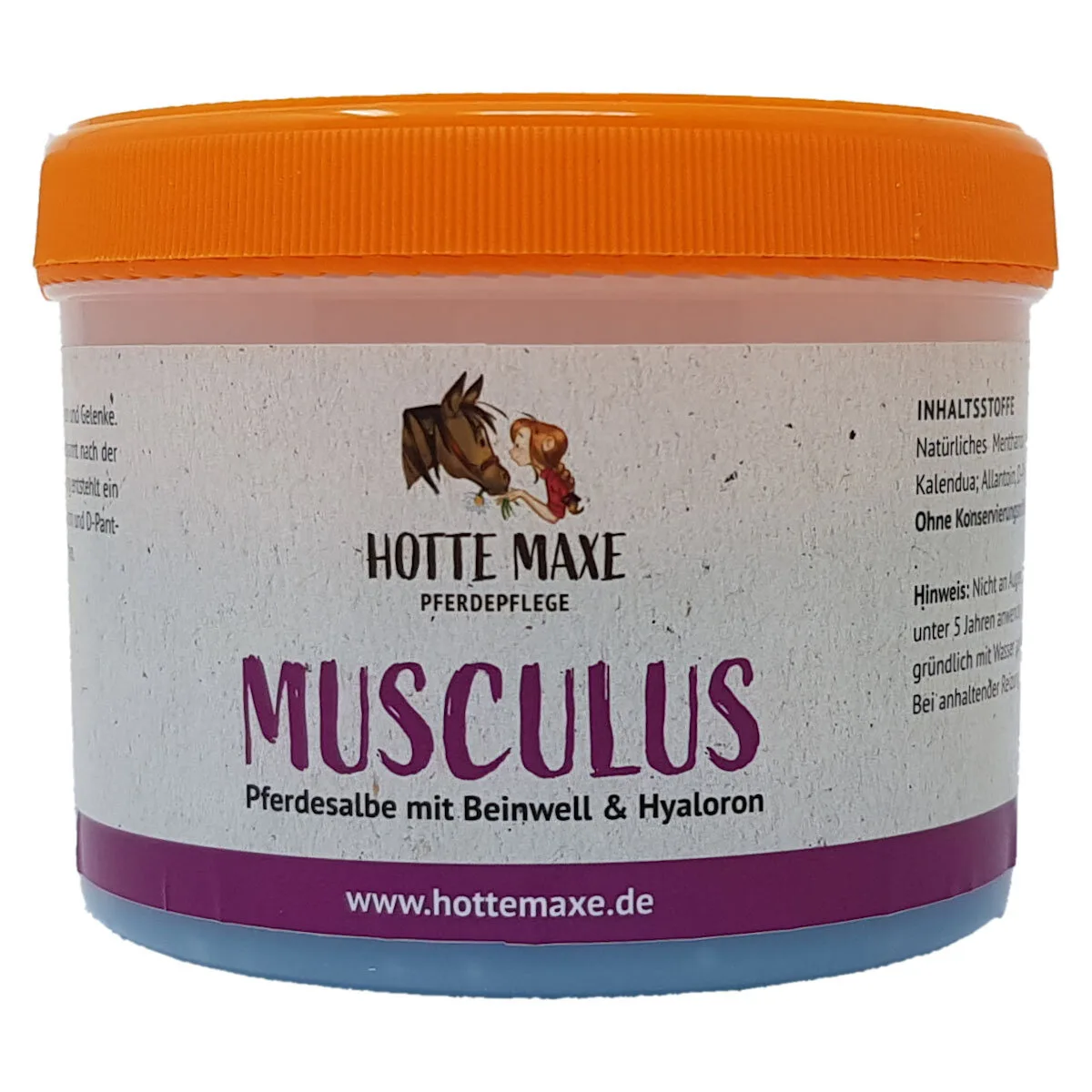 MUSCULUS Pferdesalbe 500ml - Hotte Maxe - FashionsVida