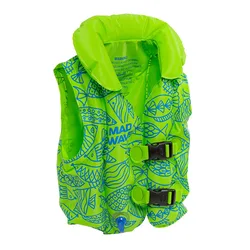 Fishes Swimming Vest Green 3-6 years unisex