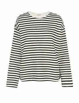 Suéter Frankaa de corte oversized negro L - Armedangels - FashionsVida