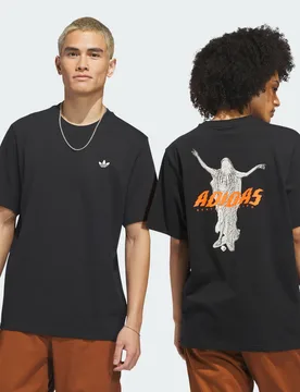 T-SHIRT SKATEBOARDING MERLIN XS Black - Adidas - FashionsVida