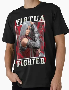 Jean Kujo VF Retro Arcade Game Virtua Fighter Gift T shirt Unisex Gamer Tee Video game Graphic clothes All size tops S-6XL - Aliexpress - FashionsVida
