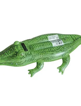 Inflatable Crocodile Rider Green 173 cm unisex - Aquafeel - FashionsVida