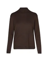 Rollkragenpullover WKDKIKU braun L Damen