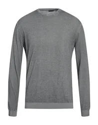 Pullover Herren Grau L Herren
