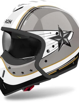 Casco Moto Jet J110 COMMAND Oro Glitter taglia 2XL - Airoh - FashionsVida