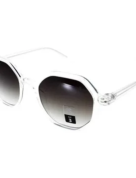 Occhiali Da Sole Kink Crystal white Grey/CAT3 - Loubsol - FashionsVida