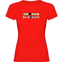 T-shirt à Manches Courtes Be Different Basket Red L