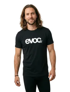 T-shirt à Manches Courtes Logo - EVOC - FashionsVida