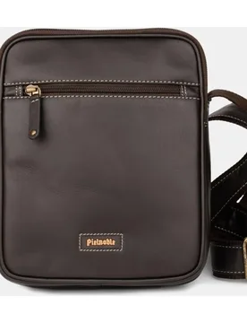 Bolso bandolera para hombre de tamaño mediano de hombre - Pielnoble - FashionsVida