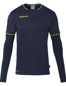 T-shirt à Manches Longues Save Navy / Fluor Yellow 2XL - Uhlsport - FashionsVida