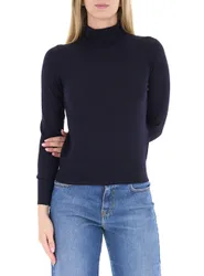 Dolcevita in lana BLU NOTTE L