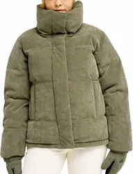 Doudoune en velours côtelé - Snow Winter Rebel Cord Jacket Beetle - Taille S - Kaki