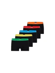 Pants confezione da 5 assortiti nero XXL