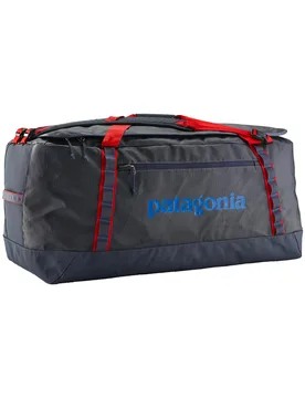 Sac de voyage résistant - Black Hole Duffel 100L Smolder Blue w/Amanita Red - Navy - Patagonia - FashionsVida