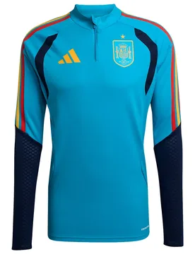 Sweat-shirt Entraînement Spain 26/27 Tiro Bold Aqua S - Adidas - FashionsVida