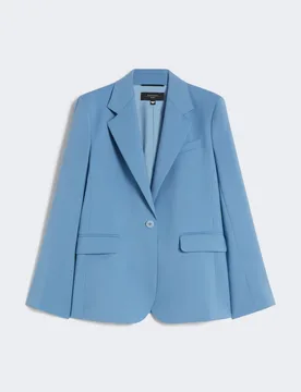 Giacca in lana donna azzurro - Max Mara - FashionsVida