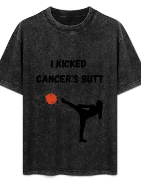 I kicked cancer's butt T-Shirt - Aliexpress - FashionsVida