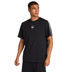 City Side Herren T-Shirts - Schwarz - Größe L - Baumwoll-Jersey Black L