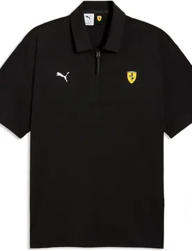 Ferrari cloudspun polo manga corta hombre Negro (M) - Puma - FashionsVida