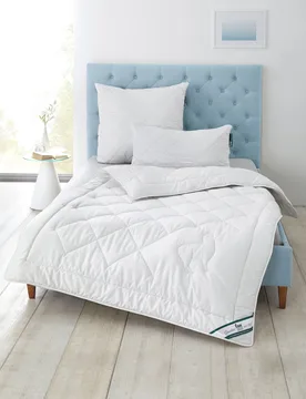 Baby-Alpaka-Steppbett - Weiß - male - Size: 155 - Frankenstolz - FashionsVida