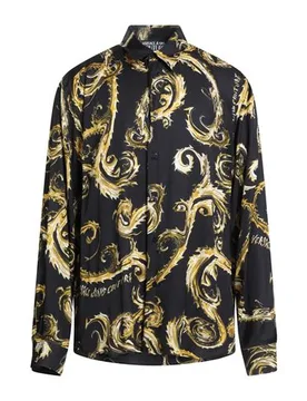 Camisa Hombre Negro 48 Hombre - Versace Jeans Couture - FashionsVida