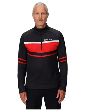 Sweat à Demi-zip Legacy Black XL - Spyder - FashionsVida