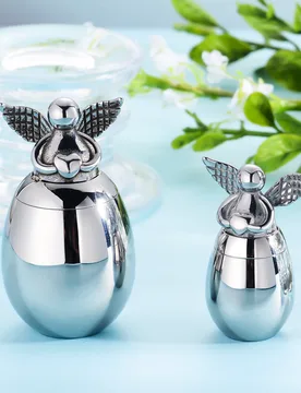 Exquisite Stainless Steel Angel Shaped Small Cremation Keepsake Urn for Human Or Pet Ashes Mini Decorative Jewelry Memorial - Aliexpress - FashionsVida