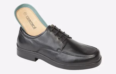 Howland Leather (Extra Wide) Mens - Black - Size Uk 13