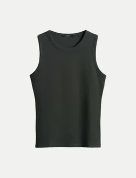 Basic Top Kleanne Schwarz 40 - someday - FashionsVida
