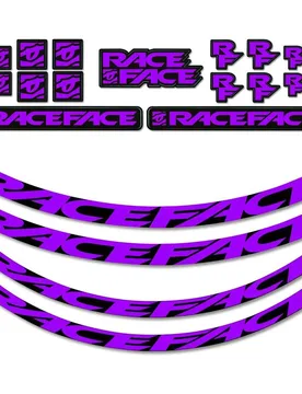 Adesivi Next Sl Turbine Sl Arc Carbon 26 Arc Offset 25 Purple - Race Face - FashionsVida
