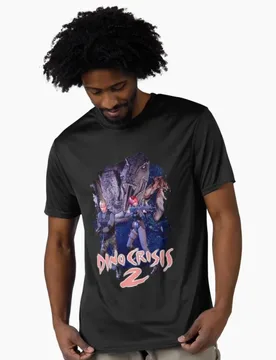 Dino Crisis 2 Regina & Dylan Gift T-Shirt for gamer 100% cotton printed Cartoon video game Graphic Tee Y2K clothes All size tops - Aliexpress - FashionsVida