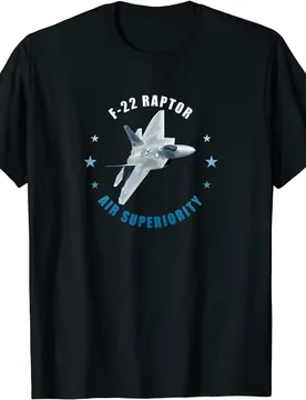 Air Force F-22 Raptor Air Superiority Men T-Shirt Short Sleeve Casual 100% Cotton O-Neck Summer Tees - Aliexpress - FashionsVida