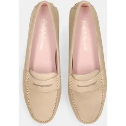 Mocasines Josephine de mujer en ante