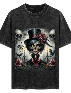 Abigail Gothic Doll Design T-Shirt - Aliexpress - FashionsVida