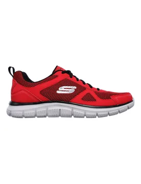 Sneakers rosse sportive con Memory Foam Track Bucolo 42 - Skechers - FashionsVida