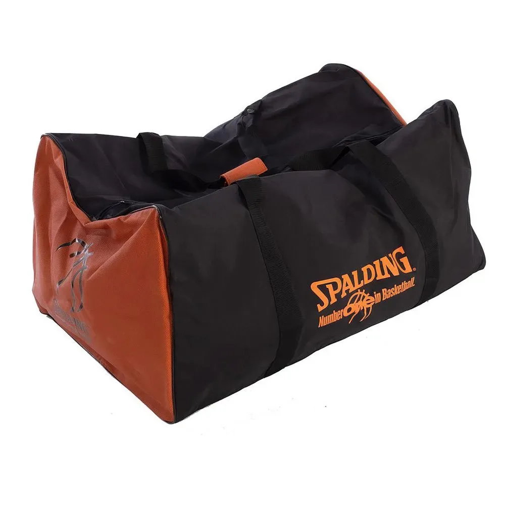 Basketball Duffle Bag Black One Size - Spalding - FashionsVida