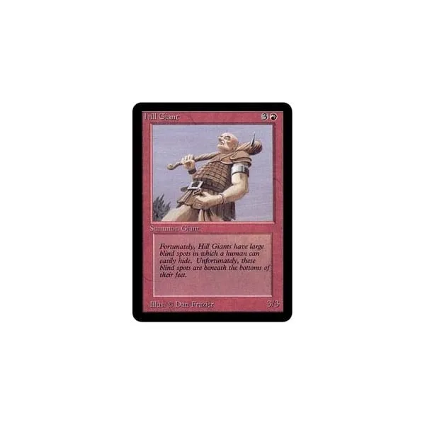 Hill Giant Alpha - Magic: The Gathering - FashionsVida